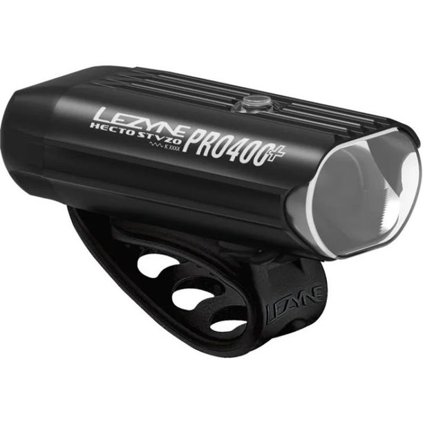 Far Fata Lezyne Hecto Pro STVZO 400 Plus Negru Alb