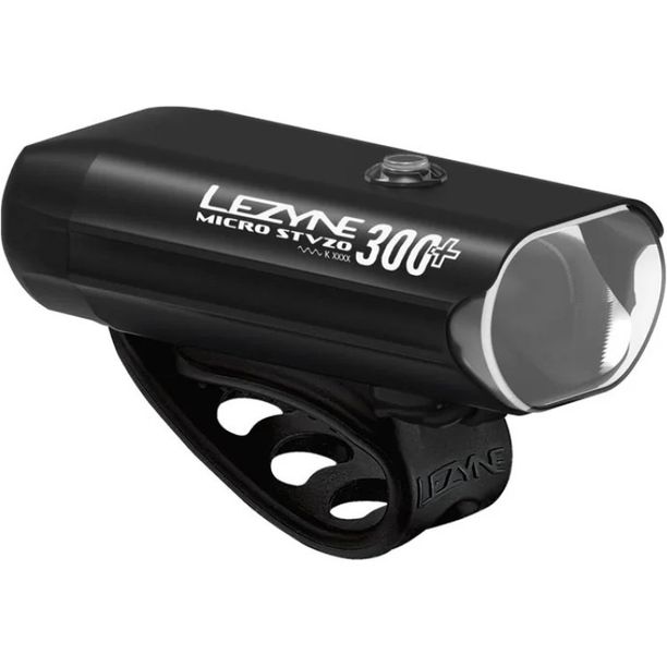 Far Fata Lezyne Micro STVZO 300 Plus Negru Alb