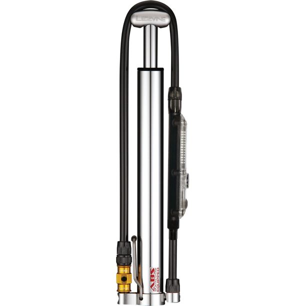 Pompa Bicicleta Lezyne Mini CNC Micro Floor Drive Digital HVDG, silver