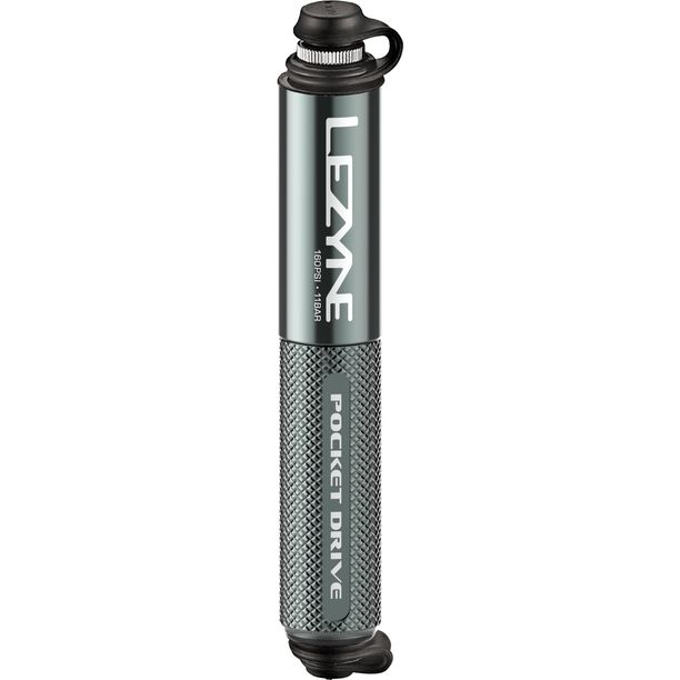 Pompa de Mana Lezyne CNC HP Pocket Drive Gri Deschis Lucios