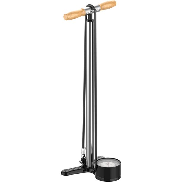 Pompa de Podea Lezyne Alloy HP Floor Drive Presta Pro Head Argintiu