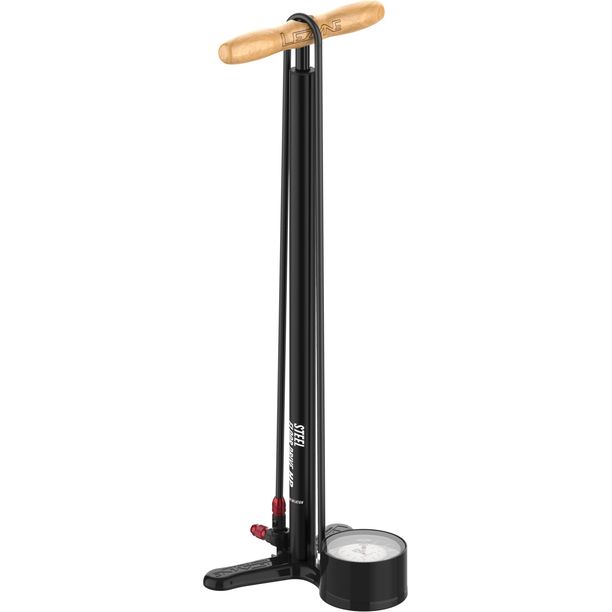 Pompa de Podea Lezyne Steel HP Floor Drive ABS 1 Pro Chuck Negru