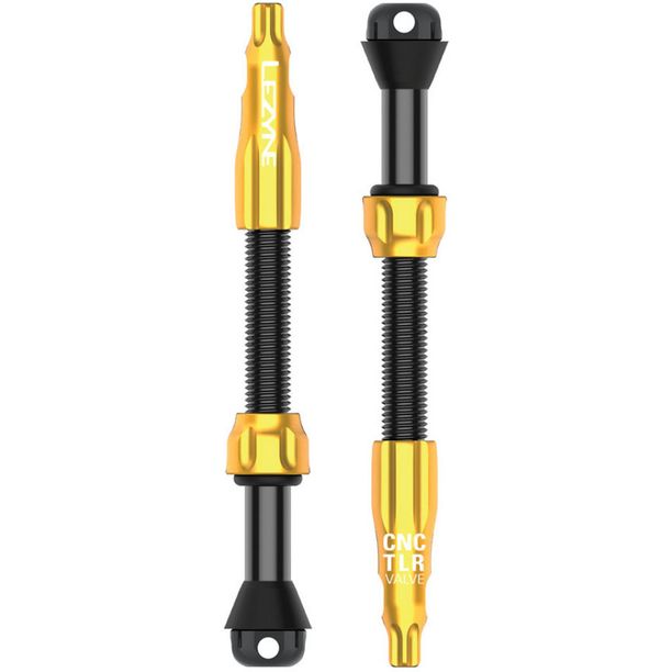 Valva Tubeless Lezyne CNC Pro 60mm Auriu