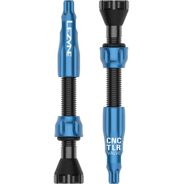 Tubeless Valva Lezyne CNC 44mm albastru