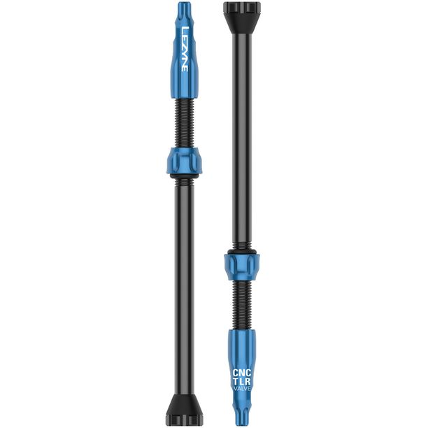 Tubeless Valva Lezyne CNC 80mm albastru