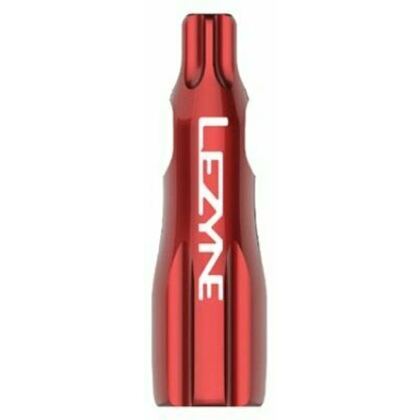 Capac Valva Lezyne Valve CNC Rosu