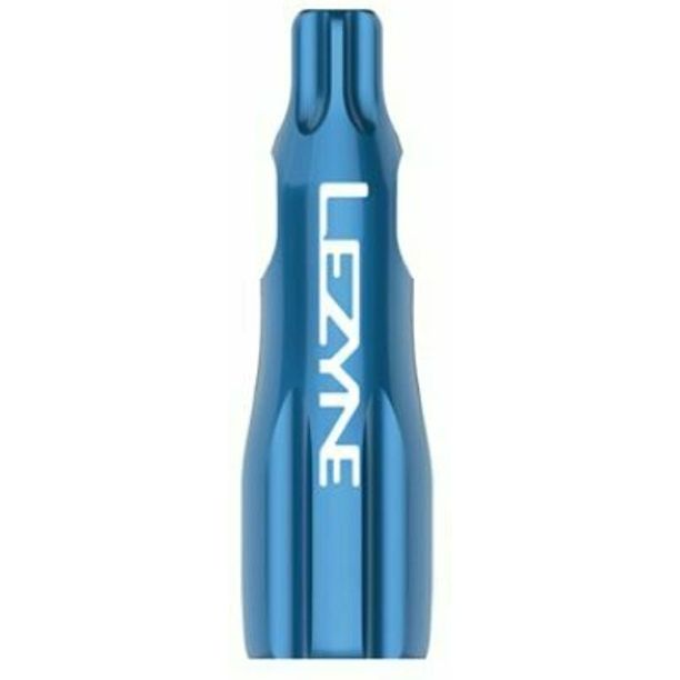 Lezyne Valve cap CNC albastru