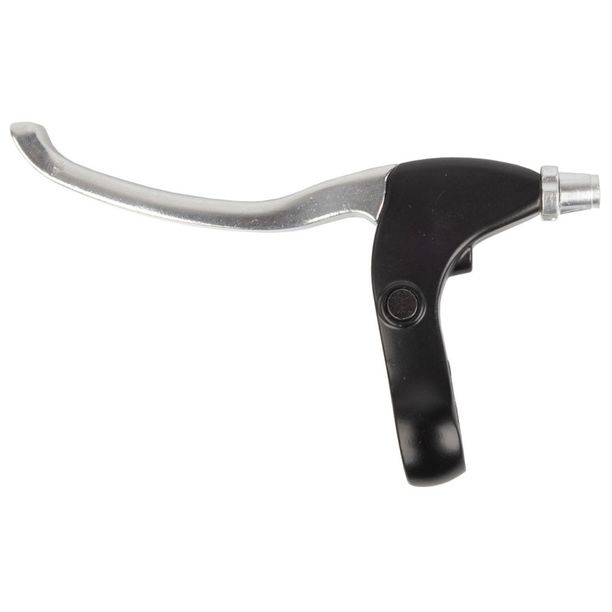 Maneta Frana Bicicleta fata, stanga, WL-348C, 3 degete, negru-argintiu