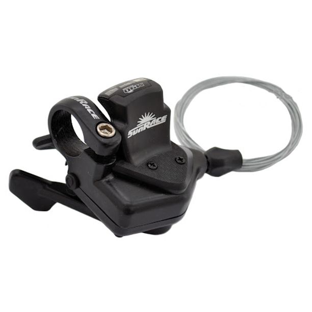 Maneta schimbator stanga Sunrace M90, 3 viteze, negru