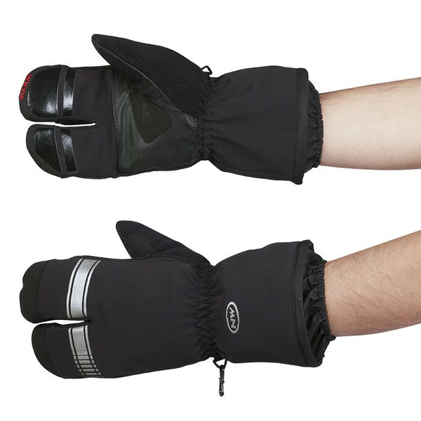 Manusi Bicicleta Lungi iarna Northwave Husky Lobster Extra Protective, negru