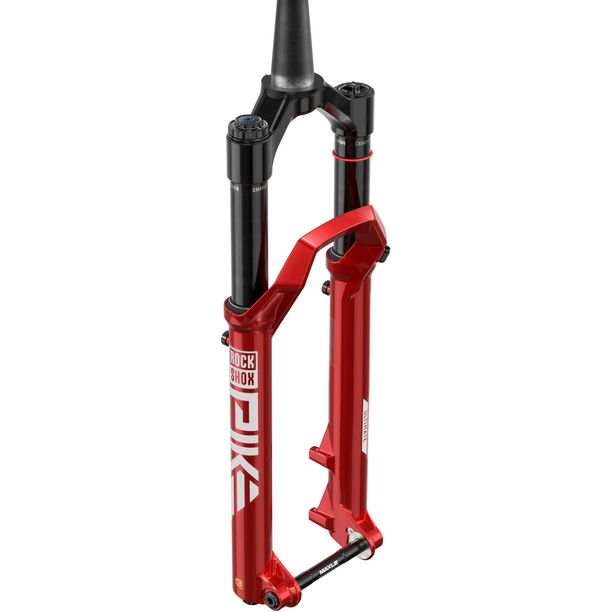 Furca pe Aer RockShox ZEB Ultimate B1 29" Frana pe disc Gat Conic Ax Thru Axle 15x110 Boost 180mm Rosu Electric