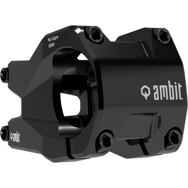 Pipa Ghidon fixa AMBIT Enduro Unghi 10 Grade 1 1/8 D:35mm L:35mm Negru