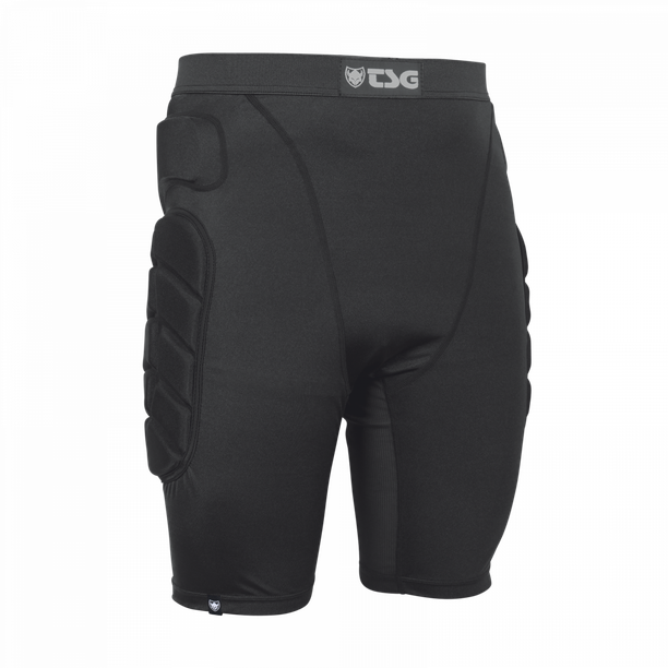 Pantaloni Ciclism Scurti cu Protectii TSG Crash Pant All Terrain Negru