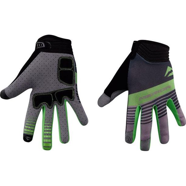 Manusi Bicicleta Lungi Merida ME17, gel, verde-negru