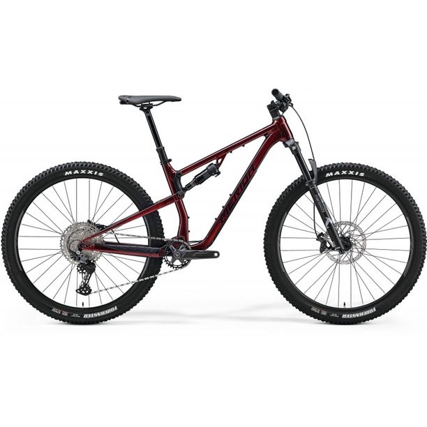 Bicicleta Full Suspension Merida One Twenty 600 V1, 2024, Rosu, negru