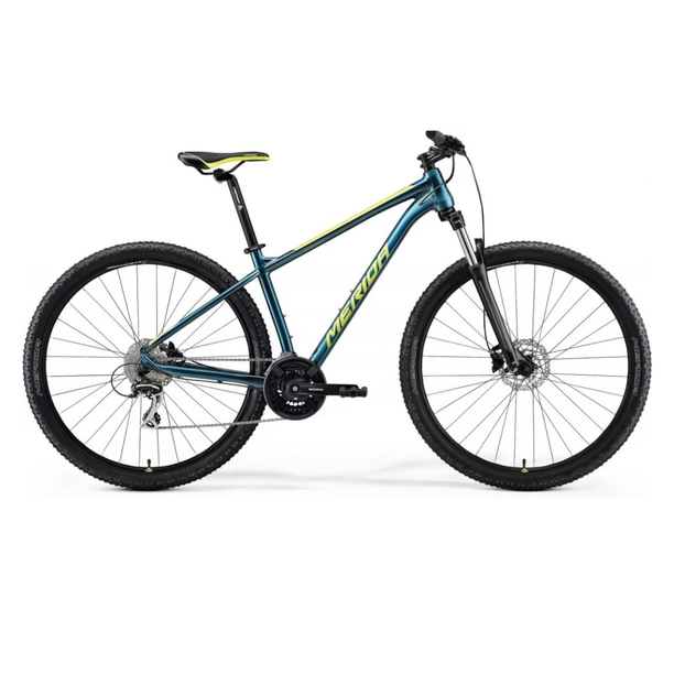 Bicicleta Hardtail Merida Big Nine 20 2X, Albastru-Lime