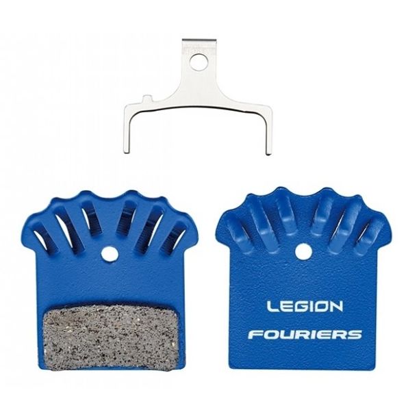 Placute de frana Fouriers semi-metalice Shimano XTR XT SLX, aripioare de racire