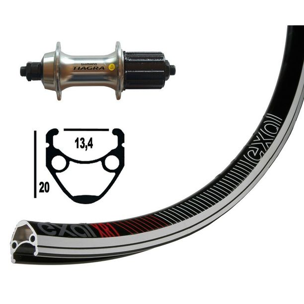 Roata Bicicleta Spate 28 13-622 Tiagra 10-11  QR  32h. Exal XR-1