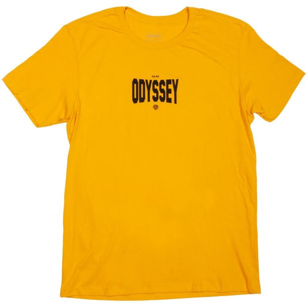Tricou Ciclism Odyssey Prime galben/negruer Schrift