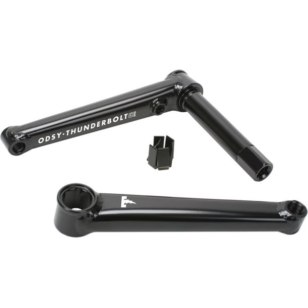 Angrenaj Pedalier Odyssey 2-PC (41T) CrMo Thunderbolt 170mm RHD negru