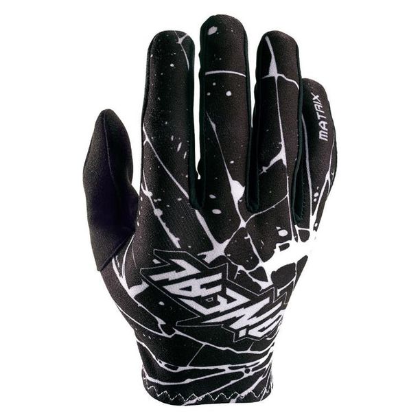 Manusi Bicicleta Lungi O'Neal Matrix Enigma, usoare, alb-negru
