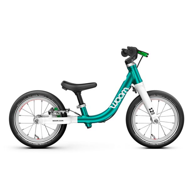 Bicicleta de Echilibru pentru Copii Woom GO 1 Metalic