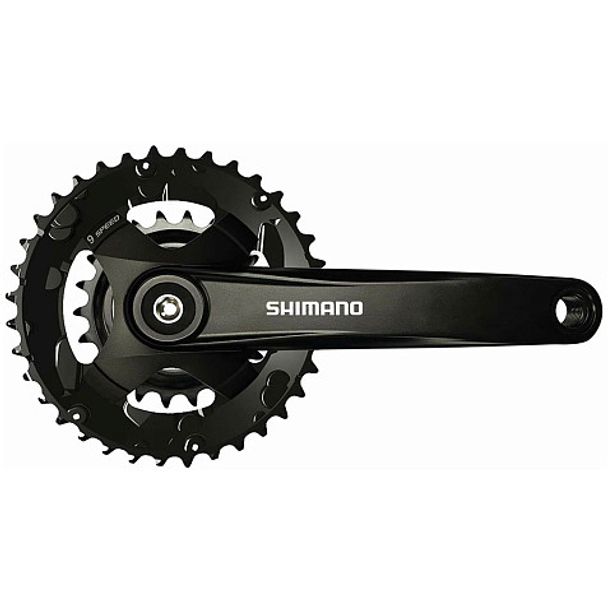 Angrenaj Pedalier Shimano FC-MT101-2, 36x22T, brat 175mm, 9 vit