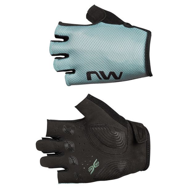 Manusi Bicicleta Scurte Northwave Active Woman Sage Albastru