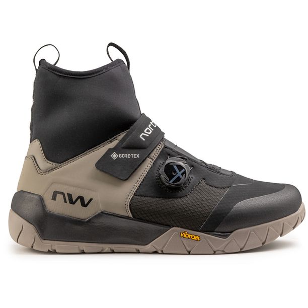 Pantofi Ciclism Northwave MTB Multicross Plus GTX Iarna Negru-Crem