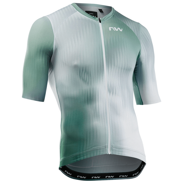 Tricou Tehnic Ciclism Northwave Blade Scurt Alb