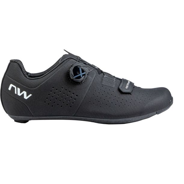Pantofi Ciclism Northwave Road Storm Carbon Negru-Alb