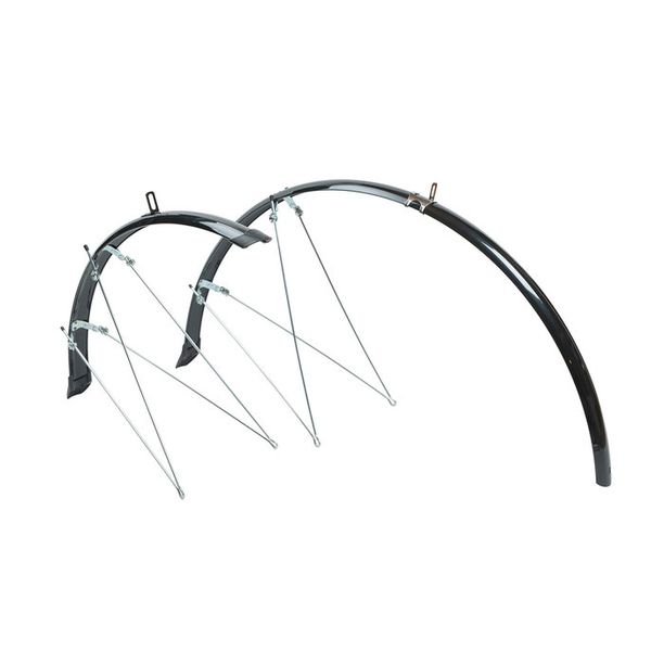 Aripi BIKEFUN ROAD aluplastic negru 36 mm 700C