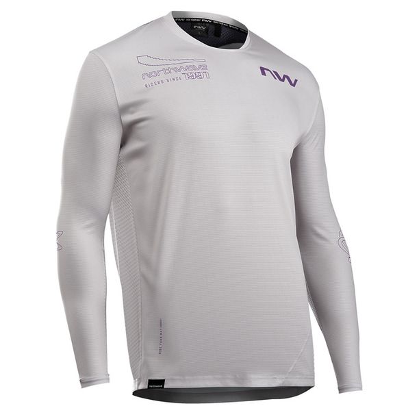 Bluza Ciclism Tehnica Northwave Edge 2 Gri-Mov