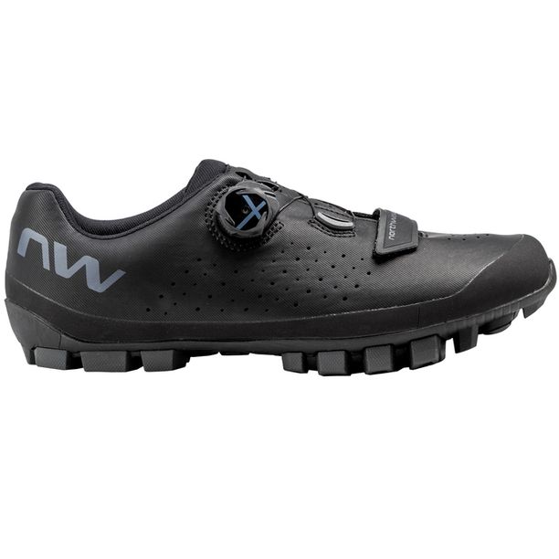 Pantofi Ciclism Northwave MTB Hammer Plus Wide, negru-gri