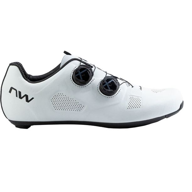Pantofi Ciclism Northwave Road Revolution Wide Alb-Negru 2025