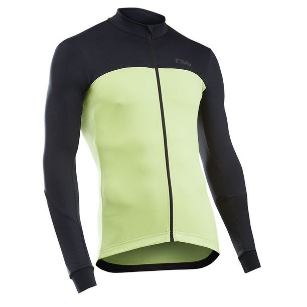 Bluza Ciclism Tehnica Northwave Force 2 Galben-Negru