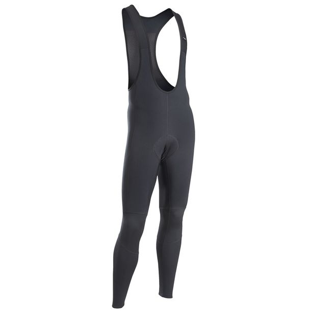 Pantaloni Ciclism Lungi cu Bretele Northwave Active MS Iarna Negru