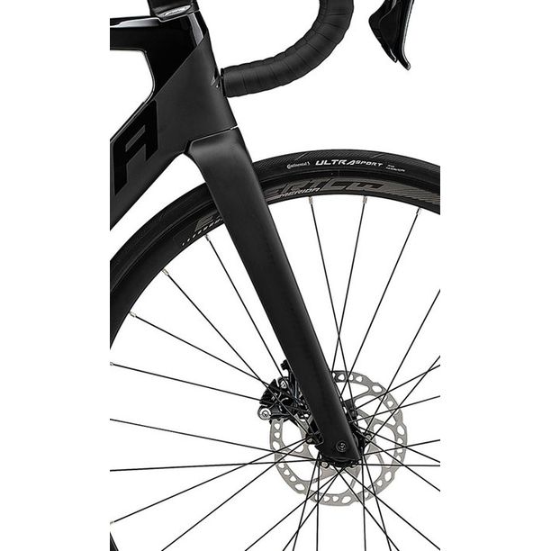 Furca Merida Reacto 5000 silk negru CF2 carbon 1-1/8"/1.4"