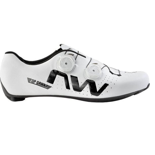 Pantofi Ciclism Northwave Road Veloce Extreme Top Ganna Alb