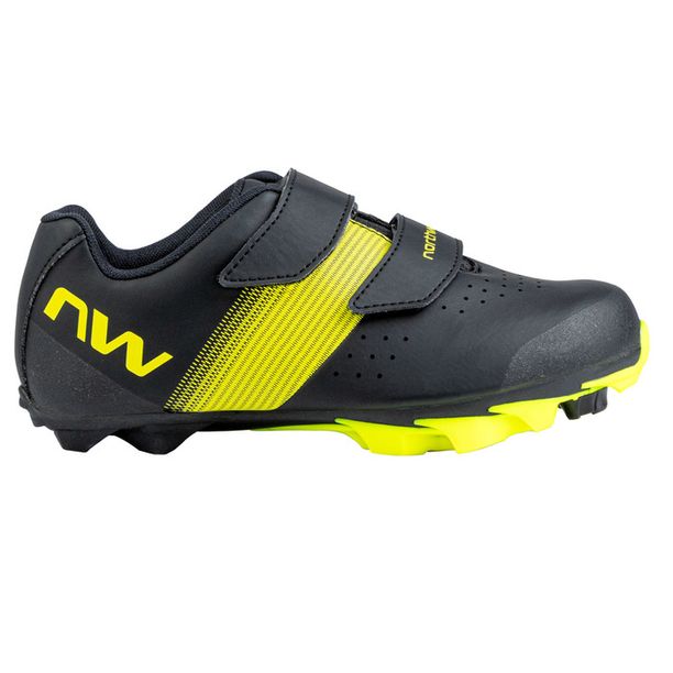 Pantofi Ciclism Junior Northwave Hammer Negru-Galben