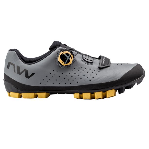 Pantofi Ciclism Northwave MTB Hammer Plus, gri-galben