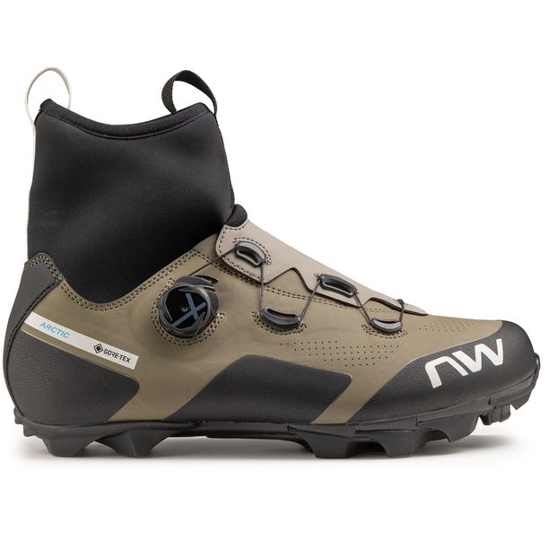 Pantofi Ciclism Northwave MTB Celsius XC Arctic GTX Iarna Verde-Crem