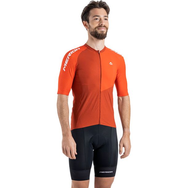 Tricou Ciclism Merida Razor 255 Scurt Rosu