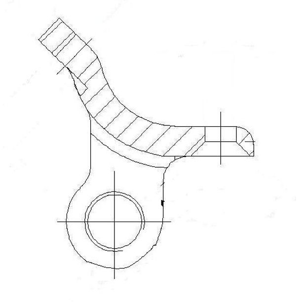 Ureche schimbator Dropout Hanger (Frame Set) ADK-HG W/M5x25-Px1&M5x10-Mx1 for AS