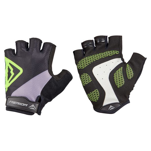 Manusi Scurte Merida Classic Gel Negru-Verde