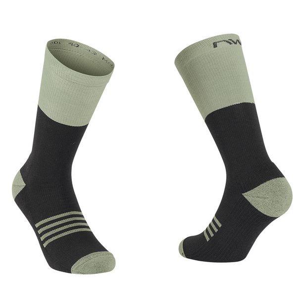 Sosete Ciclism Northwave Extreme Pro High Iarna Verde