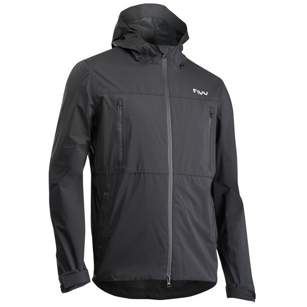 Jacheta ciclism ploaie Northwave Elementflex Negru