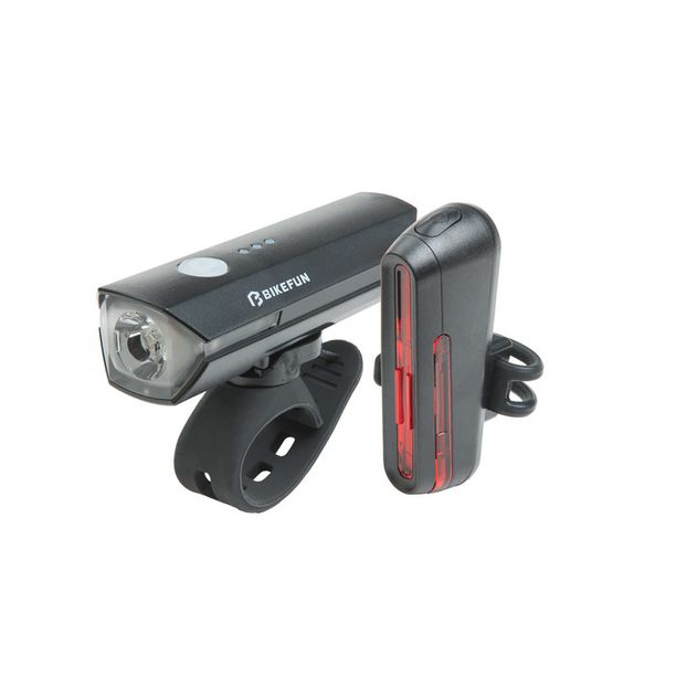Set Lumini Fata/Spate BikeFun Buster 400 RL80 19630