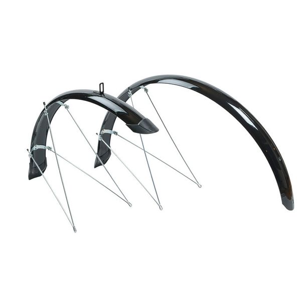 Aripi BIKEFUN MTB aluplastic negru 58 mm 26
