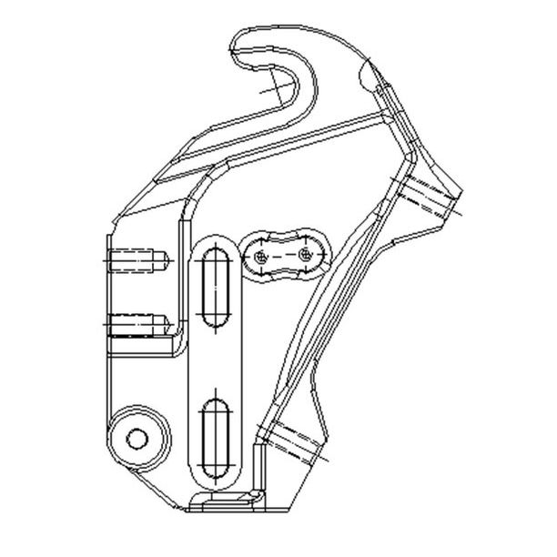 Ureche schimbator Dropout Hanger ME eSpr City Di2 Left(DH-073-L)